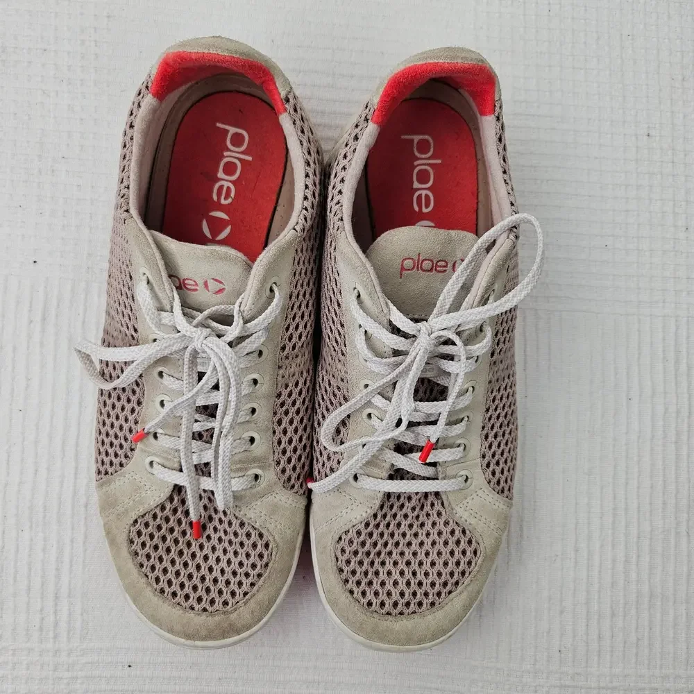 Plae Prospect Sneakers Women's 8.5 Blush Orange Comfort Shoes‎